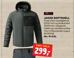 jem & fix JAKKE SOFTSHELL tilbud