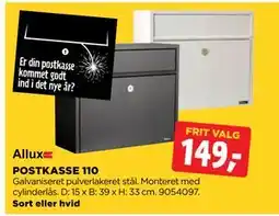 jem & fix POSTKASSE 110 tilbud
