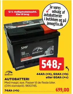jem & fix AUTOBATTERI tilbud