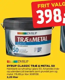 jem & fix DYRUP CLASSIC TRÆ & METAL 50 tilbud
