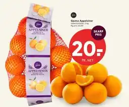 SPAR Gestus Appelsiner tilbud