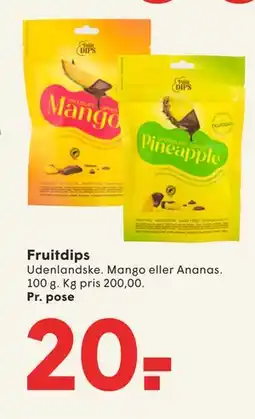 SPAR Fruitdips tilbud
