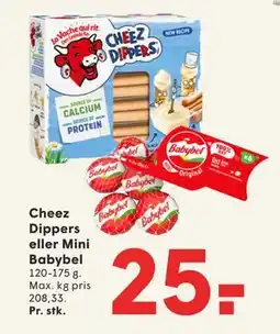 SPAR Cheez Dippers eller Mini Babybel tilbud