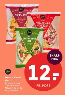 SPAR Gestus Revet Ost tilbud