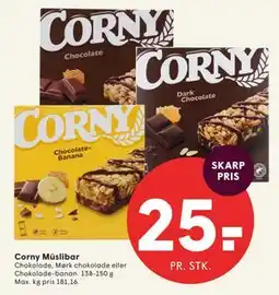 SPAR Corny Müslibar tilbud