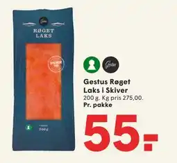 SPAR Gestus Røget Laks i Skiver tilbud