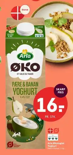 SPAR Arla Økologisk Yoghurt tilbud