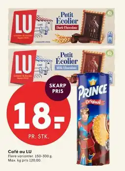 SPAR Café au LU tilbud