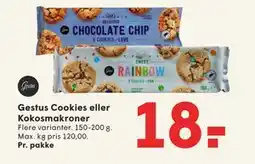 SPAR Gestus Cookies eller Kokosmakroner tilbud