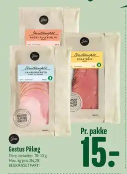 Min Købmand Gestus Pålæg tilbud