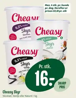 Min Købmand Cheasy Skyr tilbud