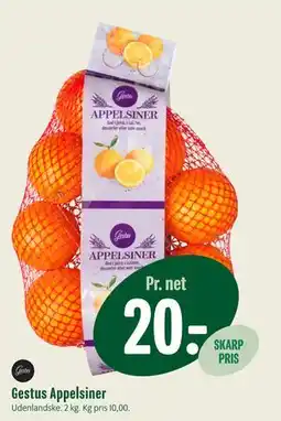 Min Købmand Gestus Appelsiner tilbud