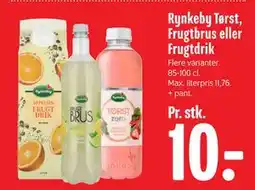 Min Købmand Rynkeby Tørst, Frugtbrus eller Frugtdrik tilbud