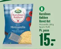 Min Købmand Karolines Køkken Revet Ost tilbud