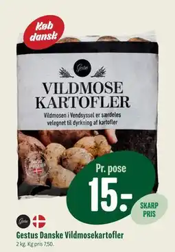Min Købmand Gestus Danske Vildmosekartofler tilbud