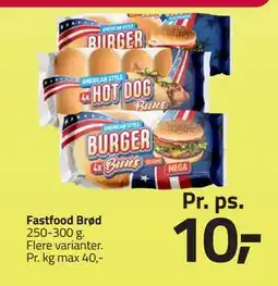 Fleggaard Fastfood Brød tilbud