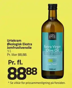 Fleggaard Urtekram Økologisk Ekstra Jomfruolivenolie tilbud