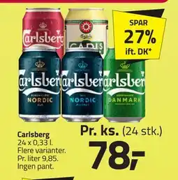 Fleggaard Carlsberg tilbud