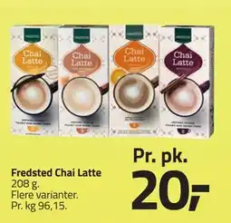 Fleggaard Fredsted Chai Latte tilbud