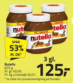 Fleggaard Nutella tilbud