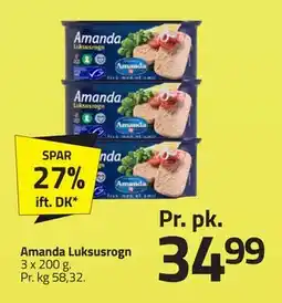 Fleggaard Amanda Luksusrogn tilbud