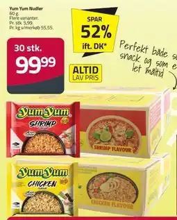 Fleggaard Yum Yum Nudler tilbud