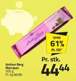 Fleggaard Anthon Berg Marcipan tilbud