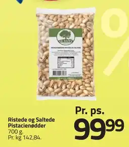 Fleggaard Ristede og Saltede Pistacienødder tilbud