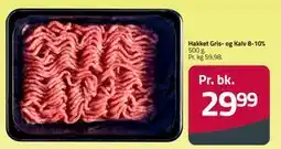 Fleggaard Hakket Gris- og Kalv 8-10% tilbud