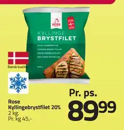Fleggaard Rose Kyllingebrystfilet 20% tilbud