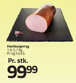 Fleggaard Hamburgerryg tilbud
