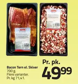 Fleggaard Bacon Tern el. Skiver tilbud
