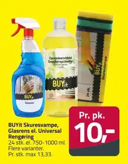 Fleggaard BUYit Skuresvampe, Glasrens el. Universal Rengøring tilbud