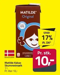 Fleggaard Matilde Kakao Skummetmælk tilbud