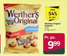 Fleggaard Werthers Original Sukkerfri tilbud