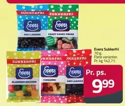 Fleggaard Evers Sukkerfri tilbud