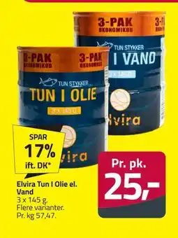 Fleggaard Elvira Tun I Olie el. Vand tilbud