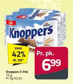 Fleggaard Knoppers 3-Pak tilbud