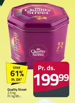 Fleggaard Quality Street tilbud