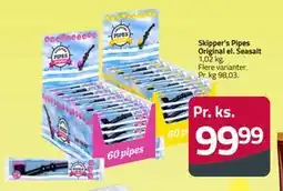 Fleggaard Skipper’s Pipes Original el. Seasalt tilbud