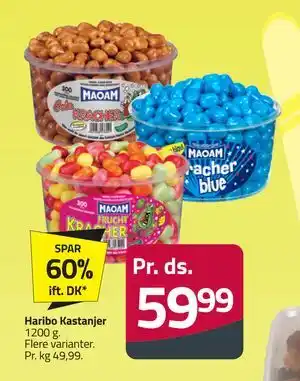 Fleggaard Haribo Kastanjer tilbud