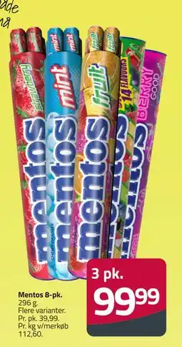 Fleggaard Mentos 8-pk tilbud