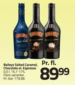 Fleggaard Baileys Salted Caramel, Chocolate el. Espresso tilbud