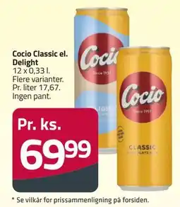 Fleggaard Cocio Classic el. Delight tilbud