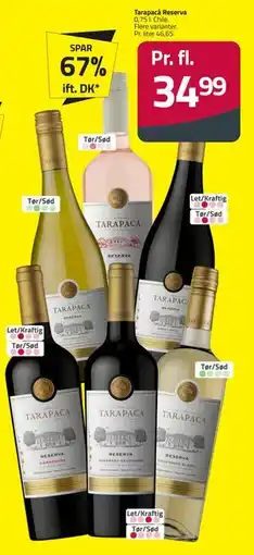 Fleggaard Tarapacá Reserva tilbud