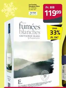 Fleggaard Les Fumées Sauvignon Blanc tilbud