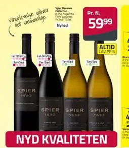 Fleggaard Spier Reserve Collection tilbud