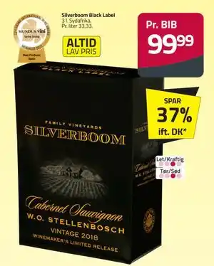 Fleggaard Silverboom Black Label tilbud