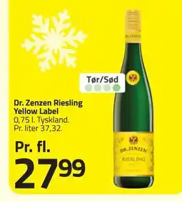 Fleggaard Dr. Zenzen Riesling Yellow Label tilbud