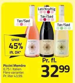 Fleggaard Piccini Memŏro tilbud